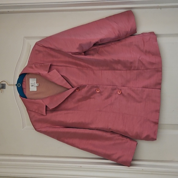 Women's Elegant Rose Blazer - Picture 1 of 5